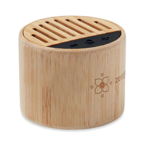 Bamboe speaker draadloos - Afbeelding 1